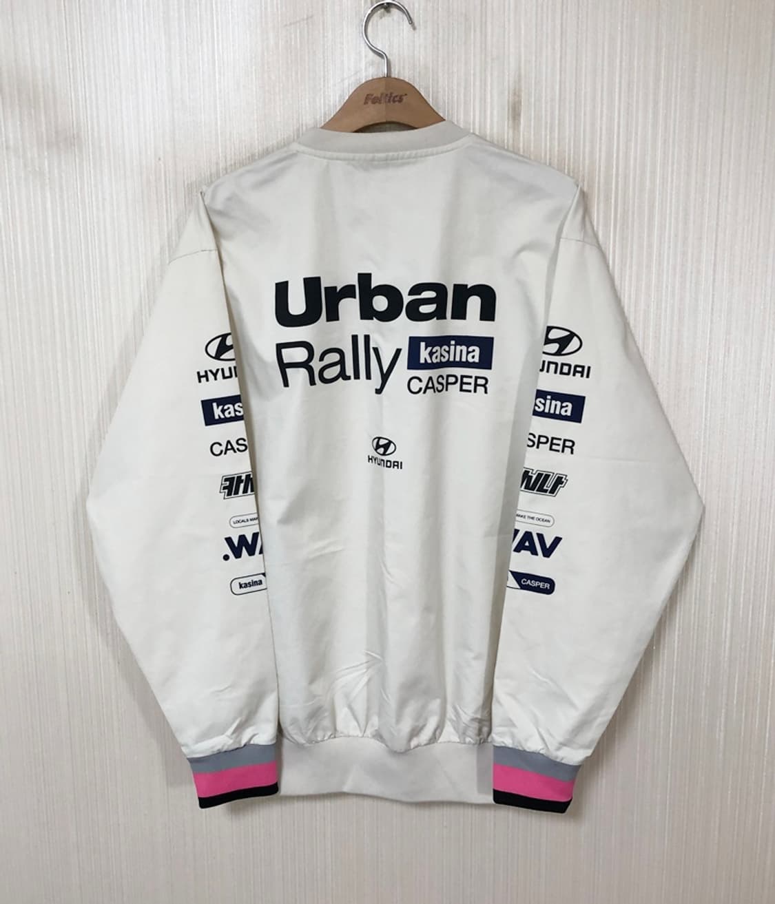 카시나X캐스퍼 협업컬렉션 어밴랠리 우븐자켓/풀오버 M 상품이미지1