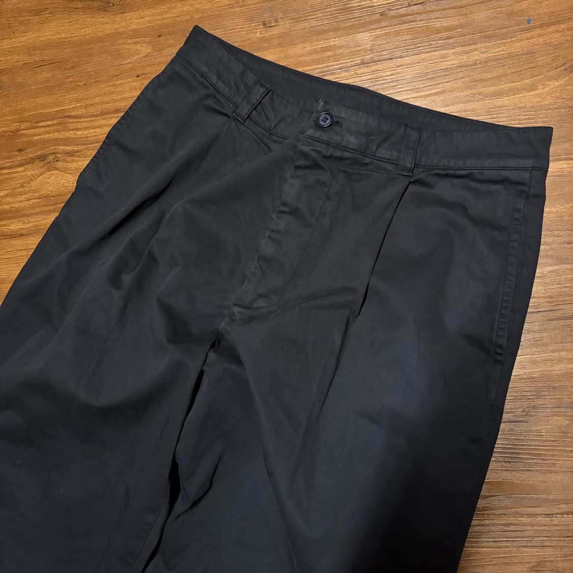ACNE STUDIOS TWO TUCK WIDE COTTON PANTS 상품이미지7