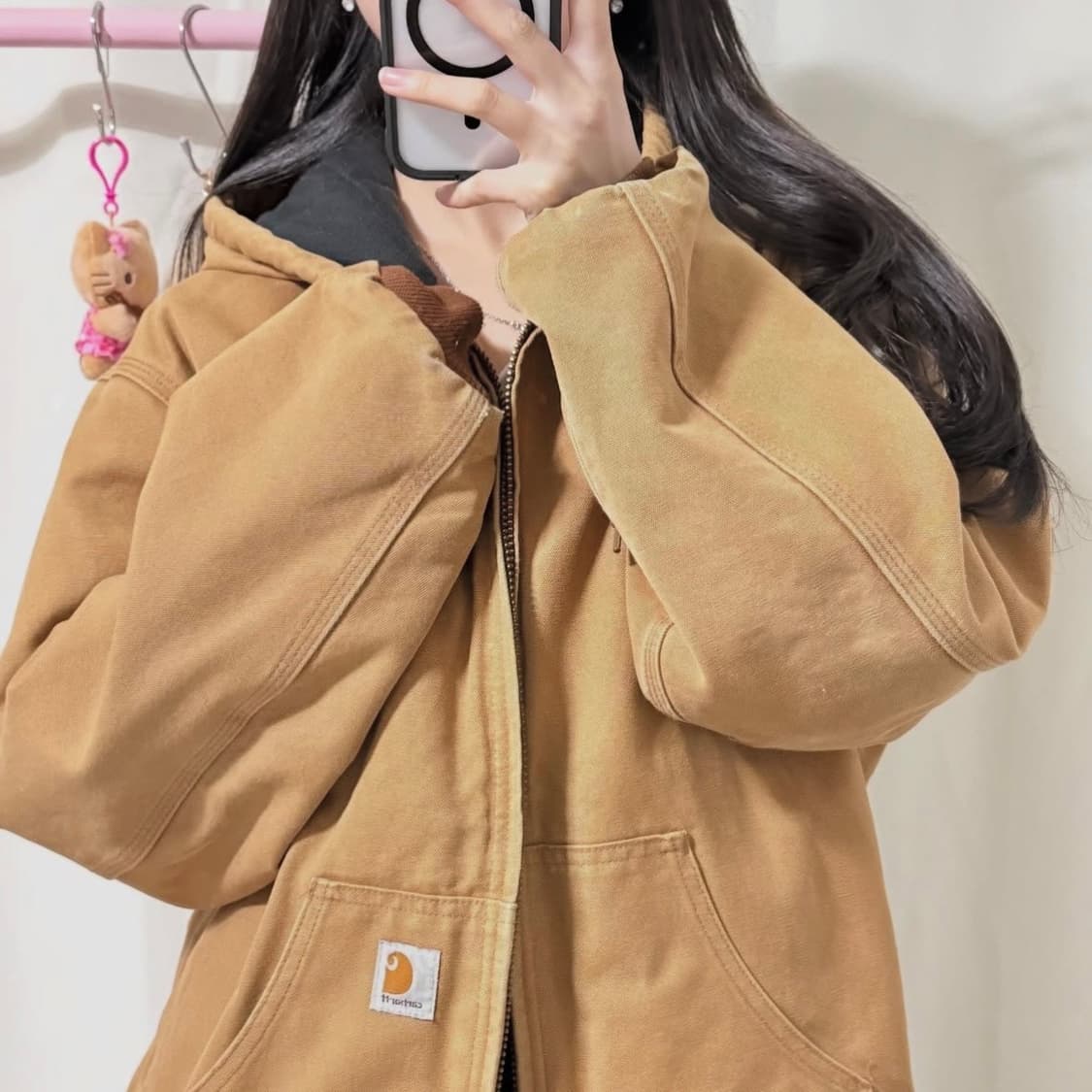 칼하트 덕 후드 자켓 상품이미지4