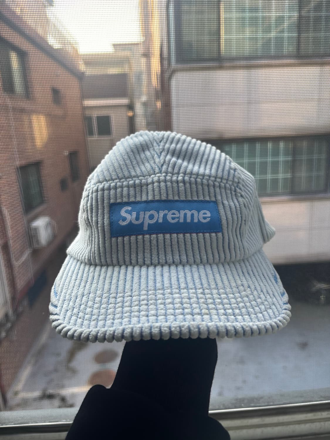 슈프림 캠프캡 투톤 코듀로이 23ss 상품이미지2