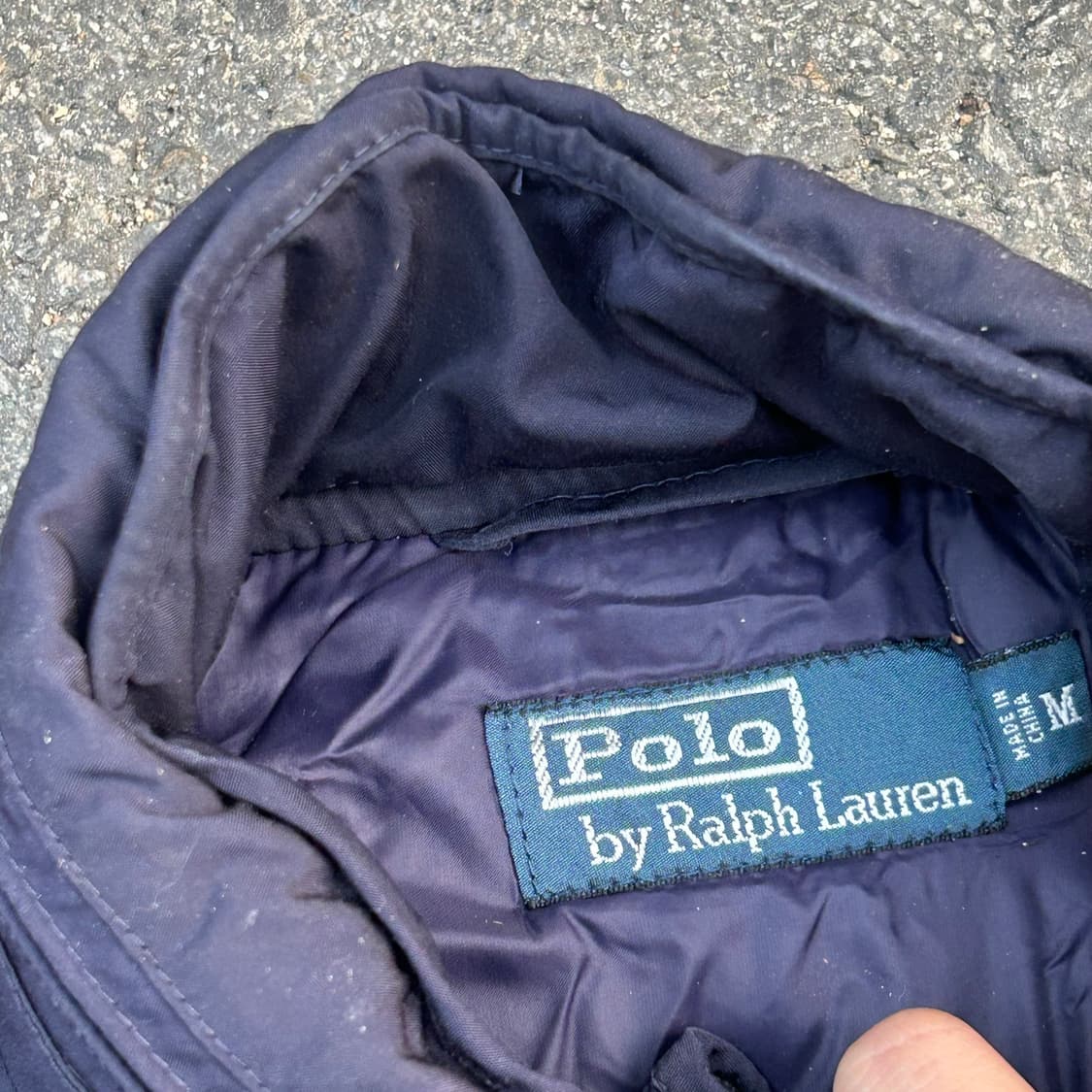폴로 랄프로렌 빅포니 레이싱 성조기 패치드 레이싱 점퍼 패딩 M 상품이미지4