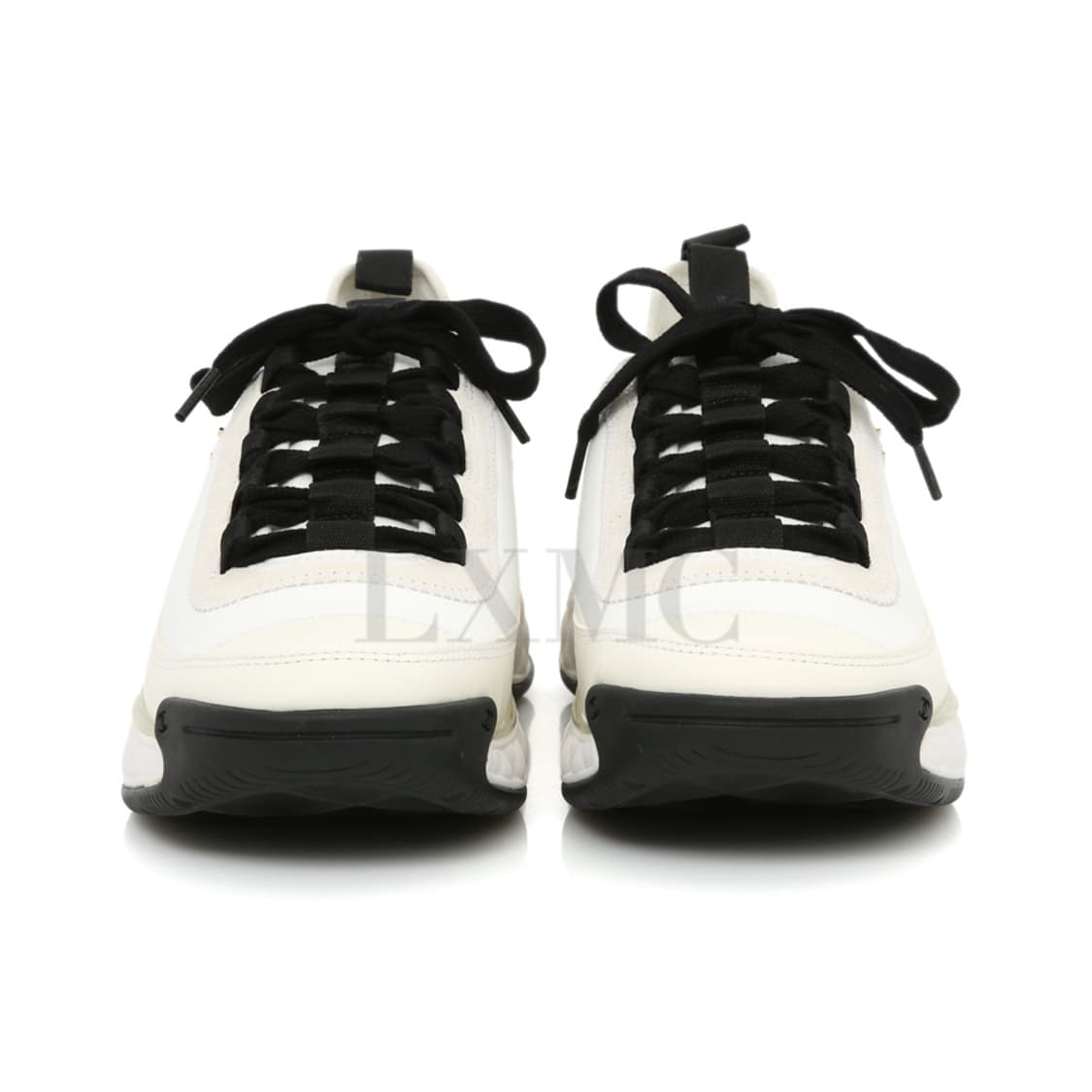 샤넬 믹스드파이버 스니커즈 화이트 운동화 G35617 38.5 상품이미지1