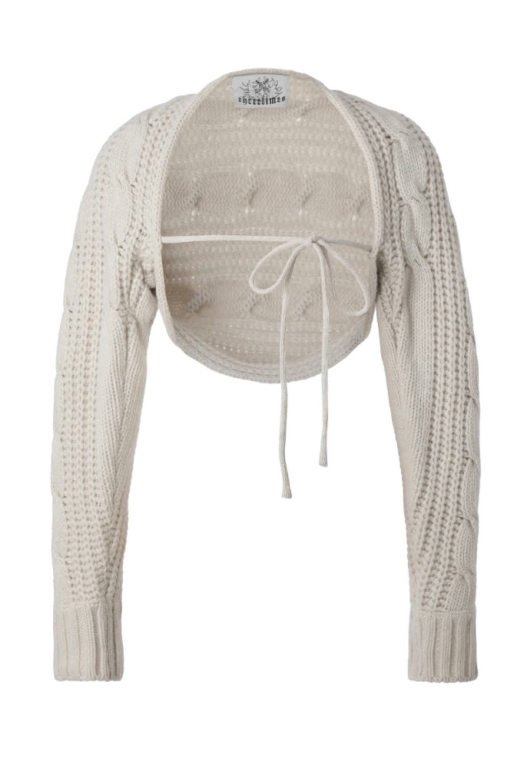 쓰리타임즈 케이블 볼레로 상품이미지1