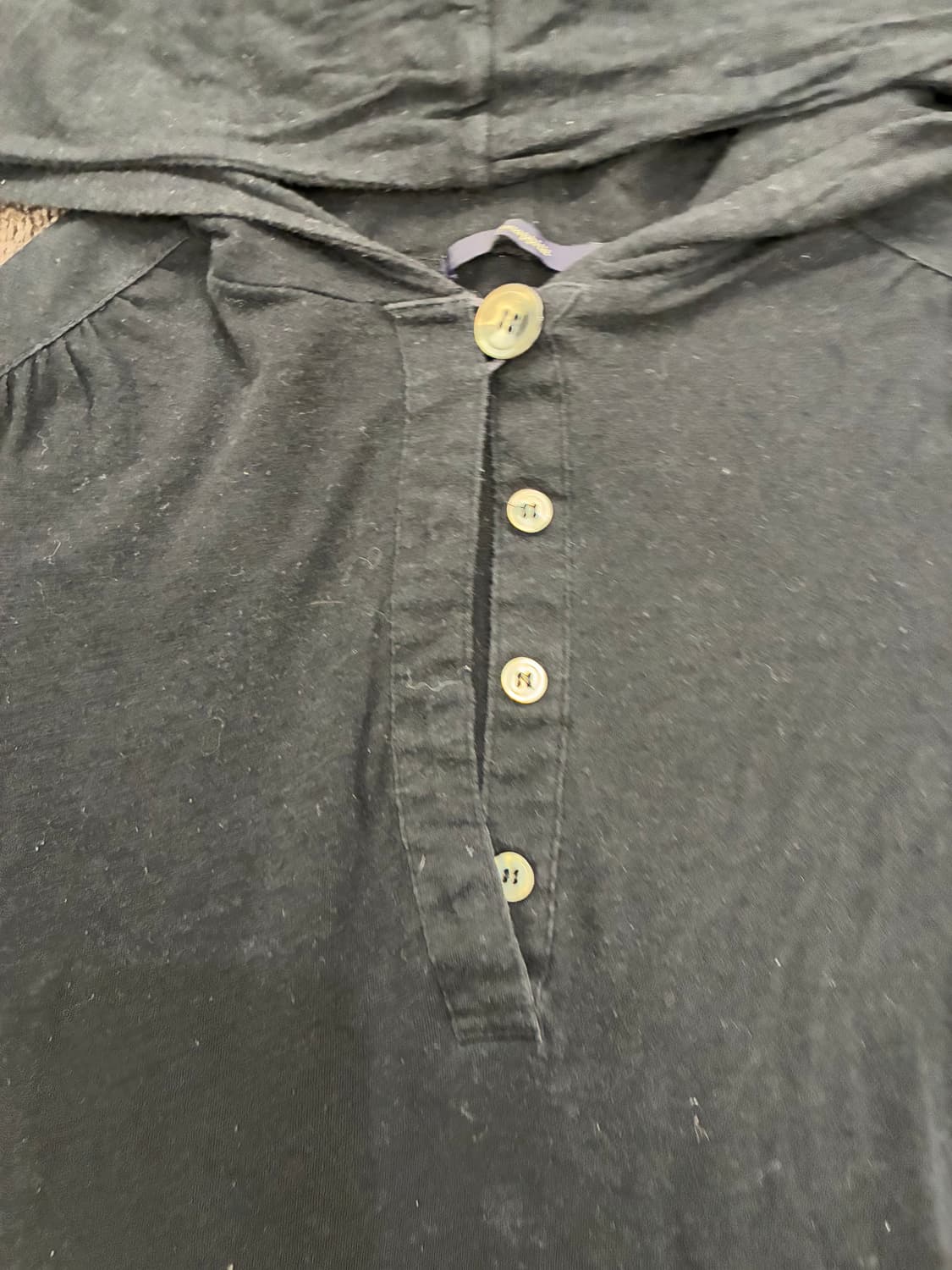 38)bon Appetit 빈티지 여성 후드 롱 슬리브(소매 찢어짐) 상품이미지4