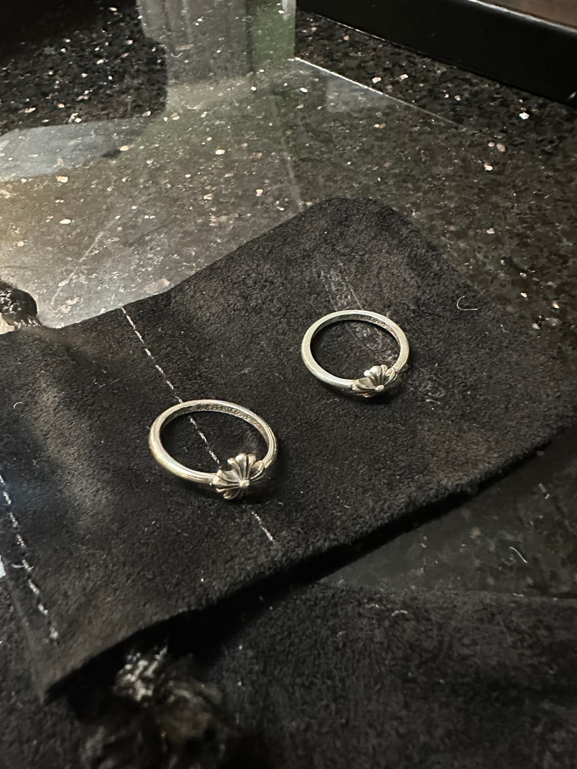 (새상품)크롬하츠 버블검링 us4,us5 상품이미지1