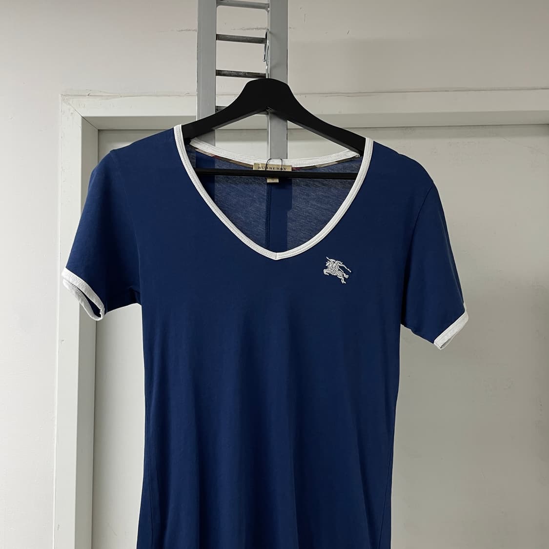 버버리 반팔 티셔츠 블루 XS(W) 상품이미지2