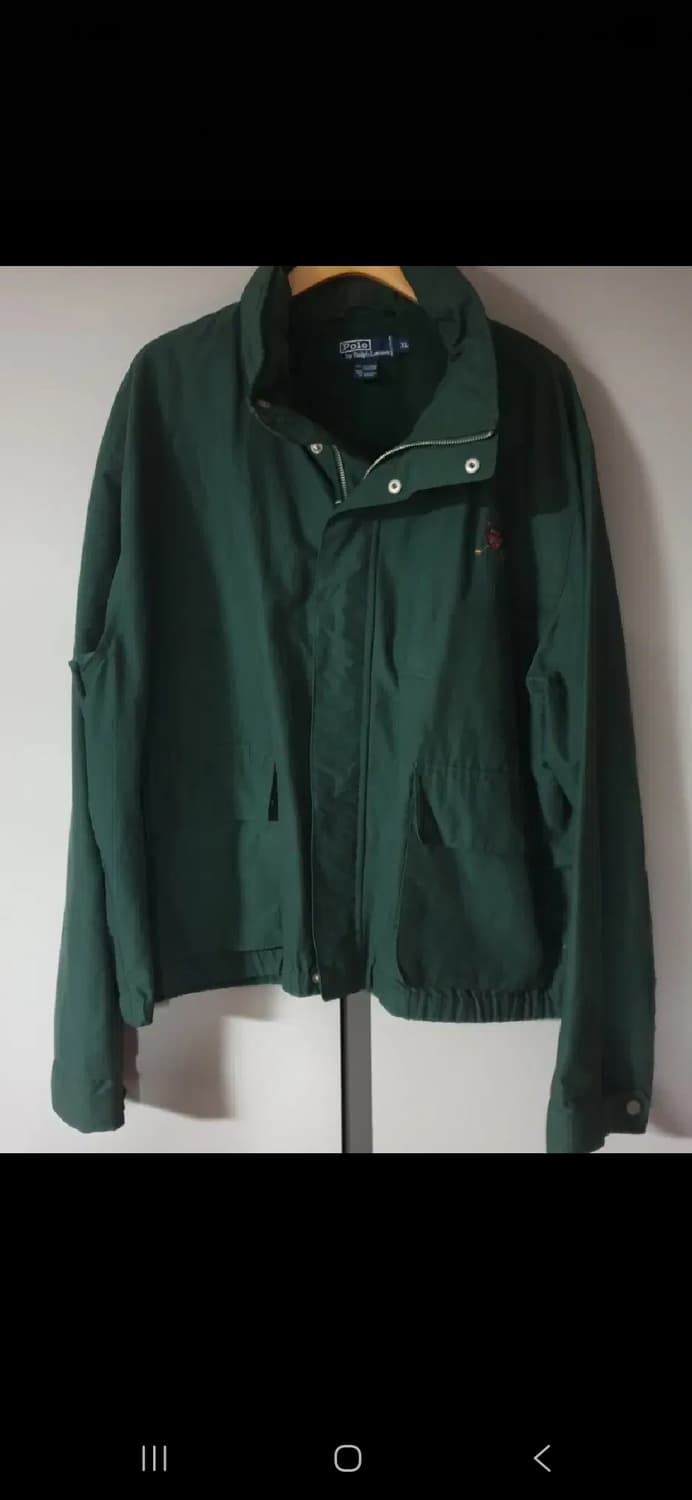 폴로랄프로렌 그린 바라쿠타 남성자켓. 싸이즈 110 상품이미지2