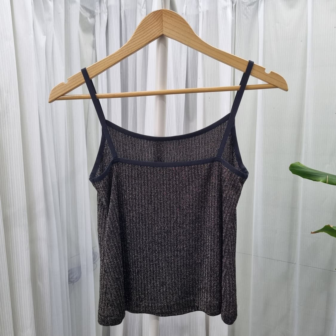 일본 빈티지 골드 펄 골지 니트 나시 1957 상품이미지2