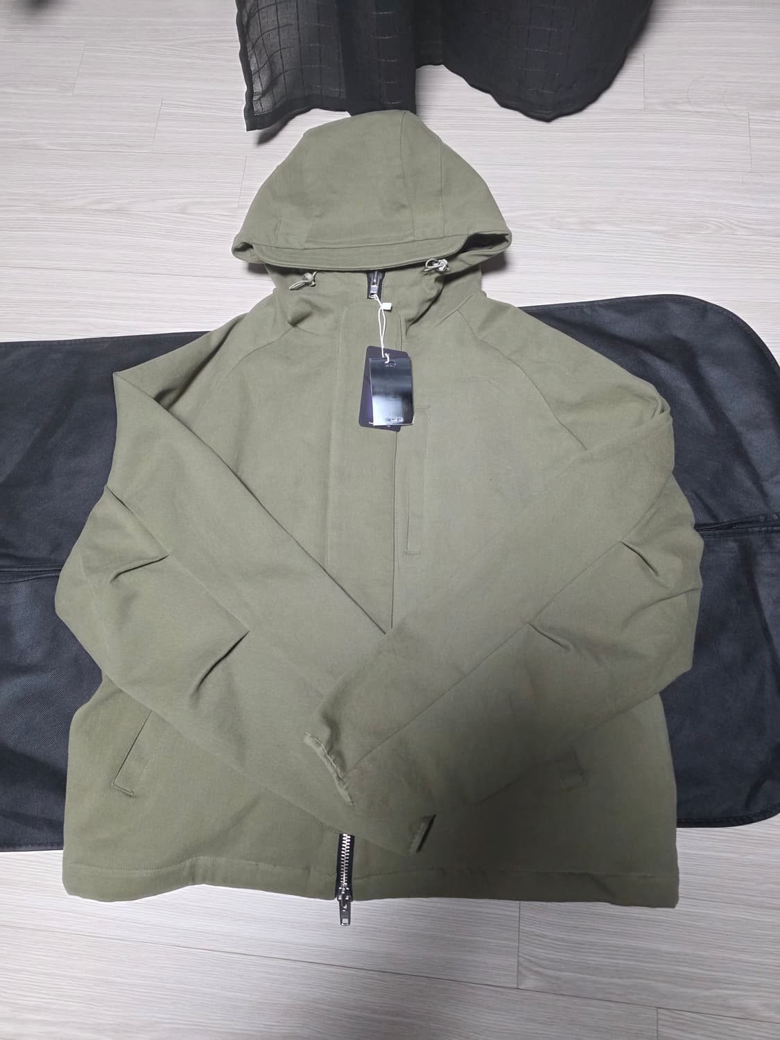 카미엔 그라운드 쉘 자켓 몰스킨 올리브 상품이미지3