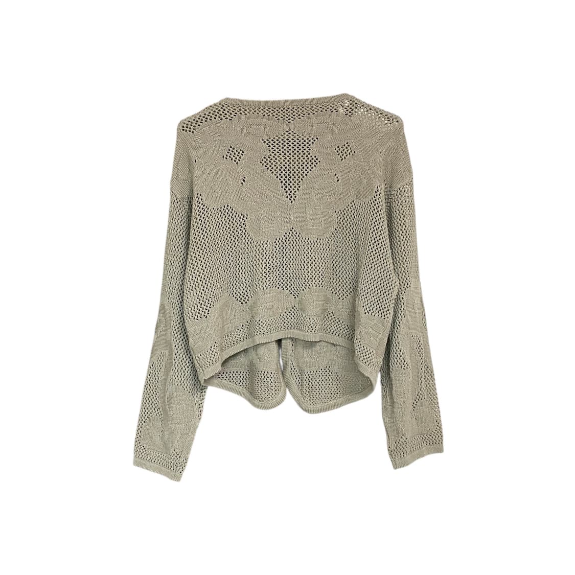 애쉬 브라운 크로쉐 가디건  상품이미지2