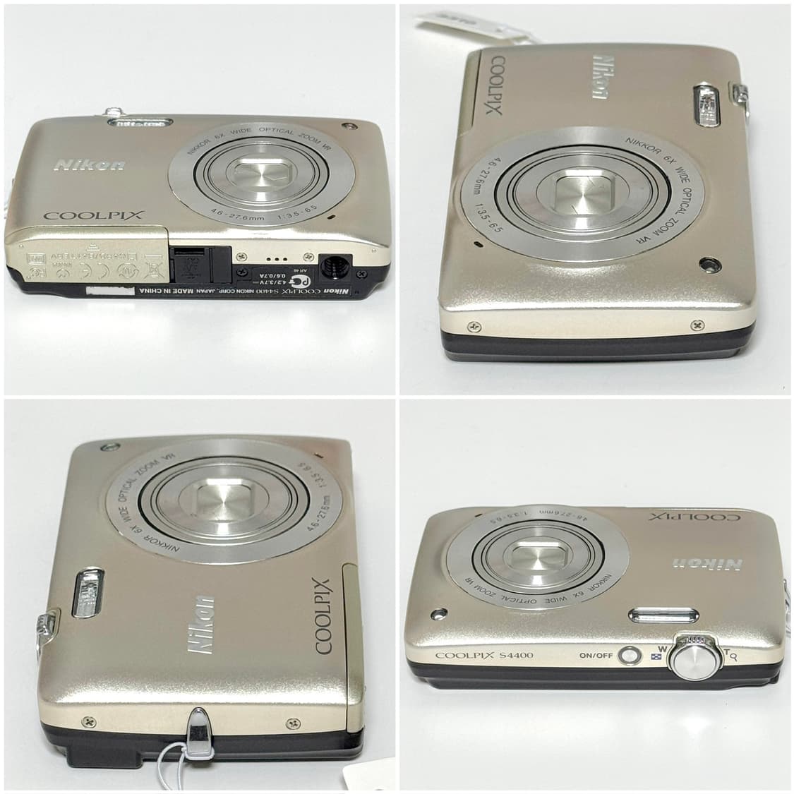 니콘 쿨픽스 S4400 샴페인골드 빈티지디카 상품이미지3