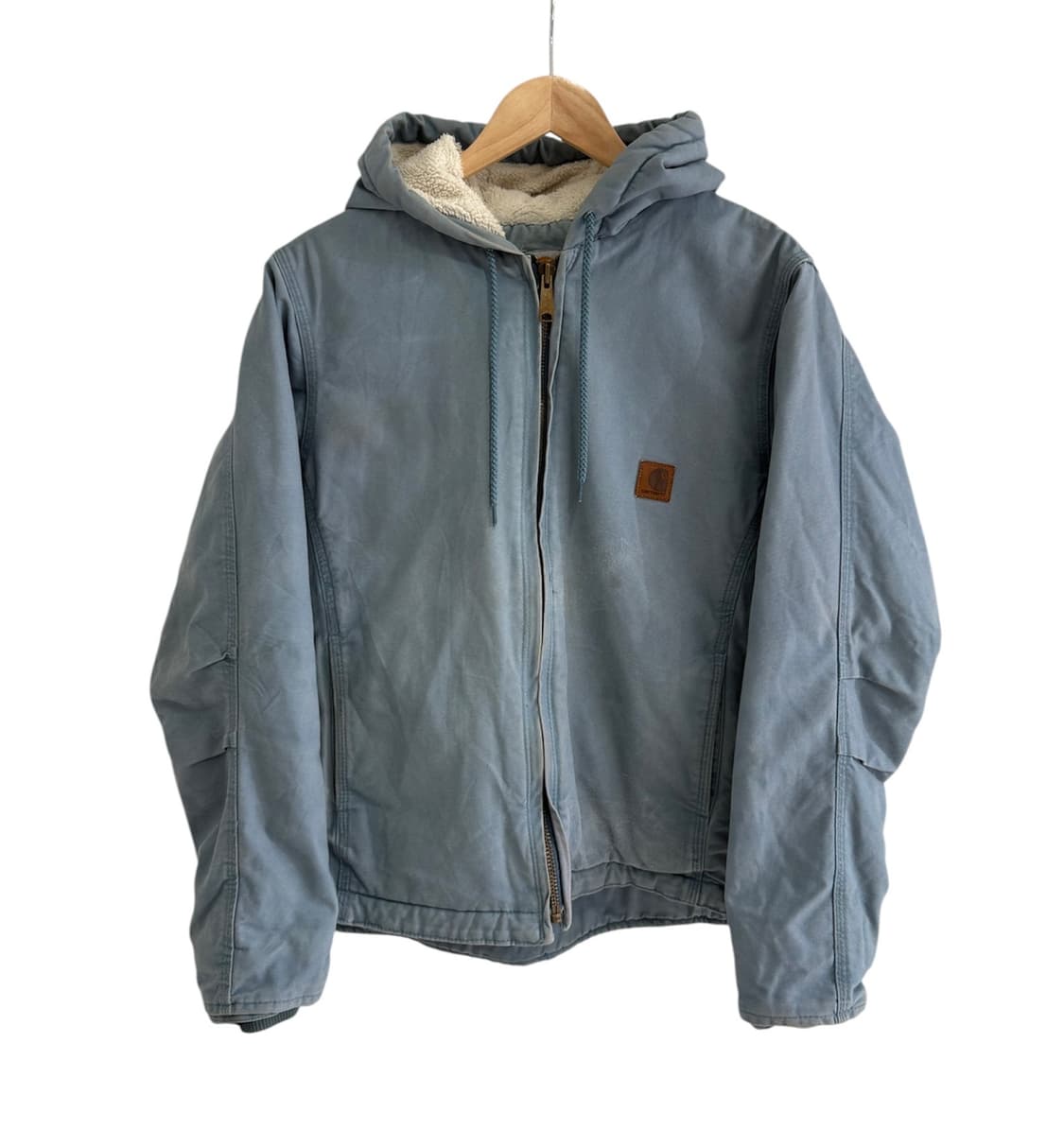 칼하트 쉐르파 더스키 블루 액티브 후드 자켓 상품이미지1