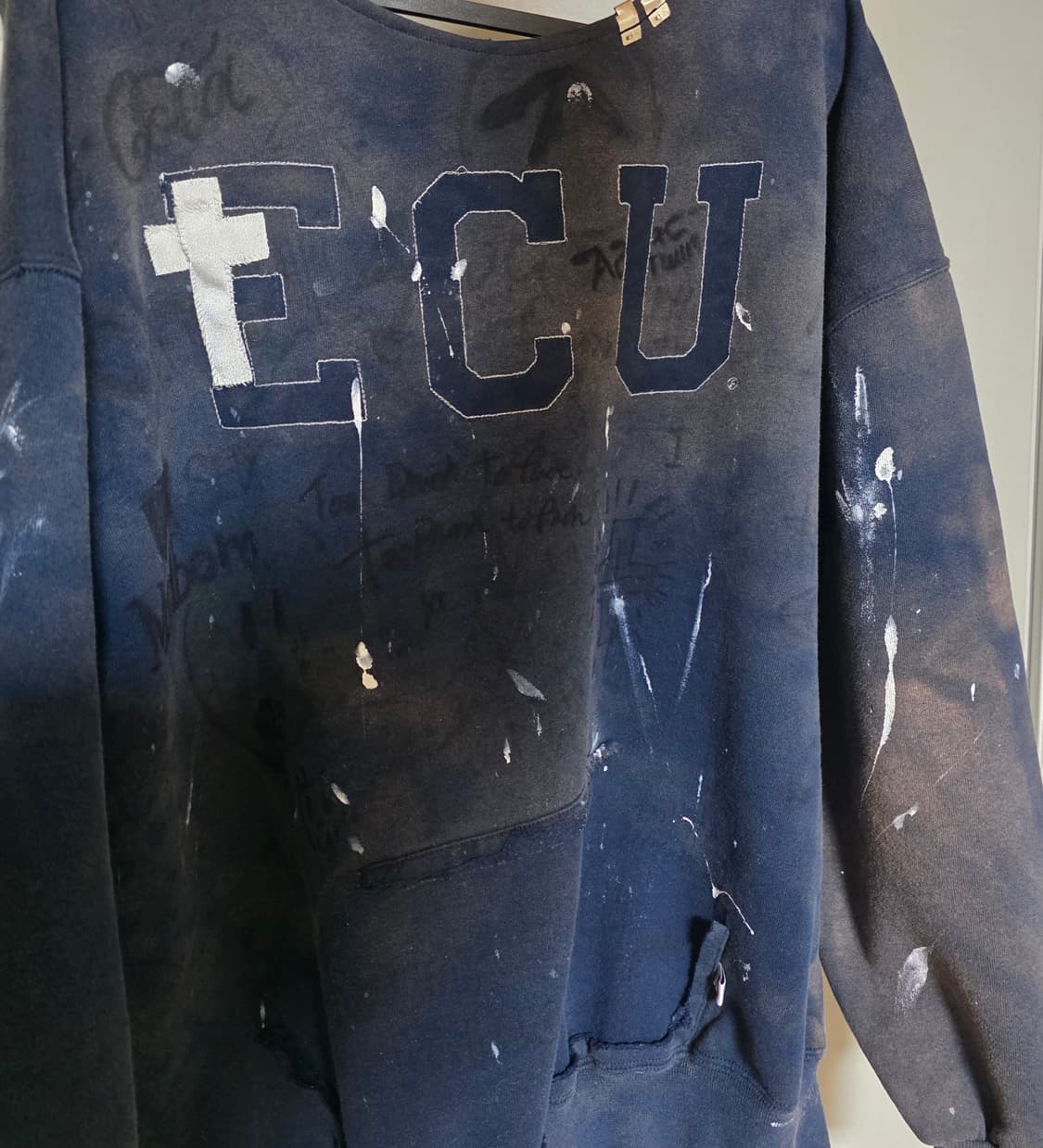 [XXL] 90s REFOMED 러셀 애슬레틱 스웻 네이비 트래쉬드 상품이미지1