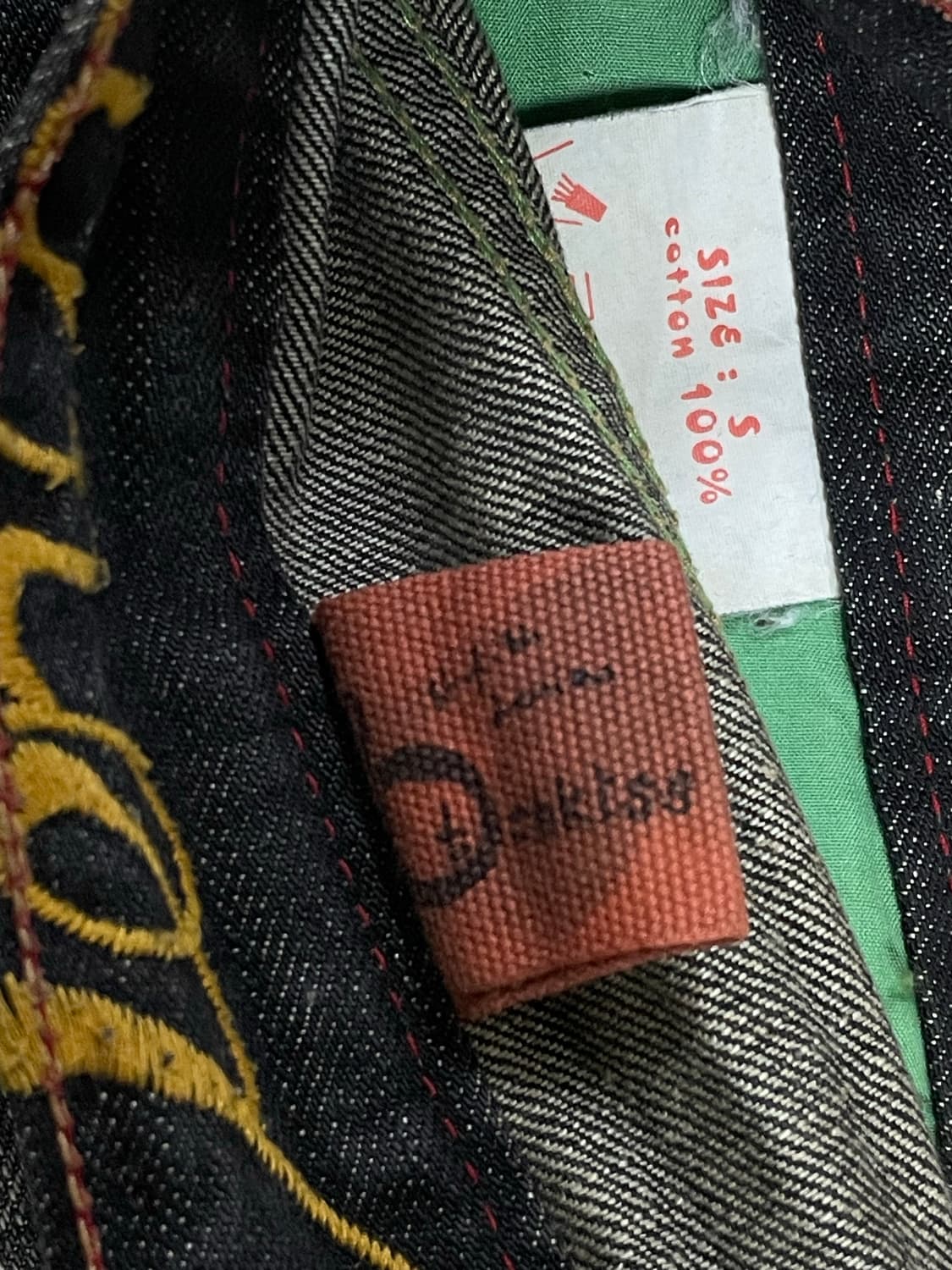 빈티지 y2k 데님 미니 스커트 상품이미지3