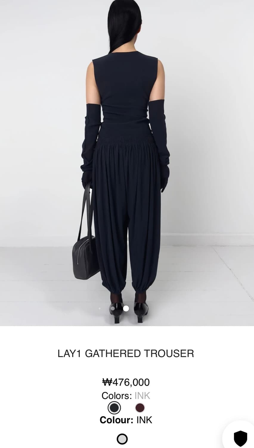 birrot 비롯 gathered trouser  상품이미지2