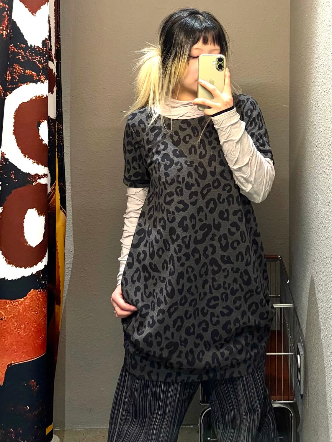 빔즈하트 레오파드 원피스 상품이미지1