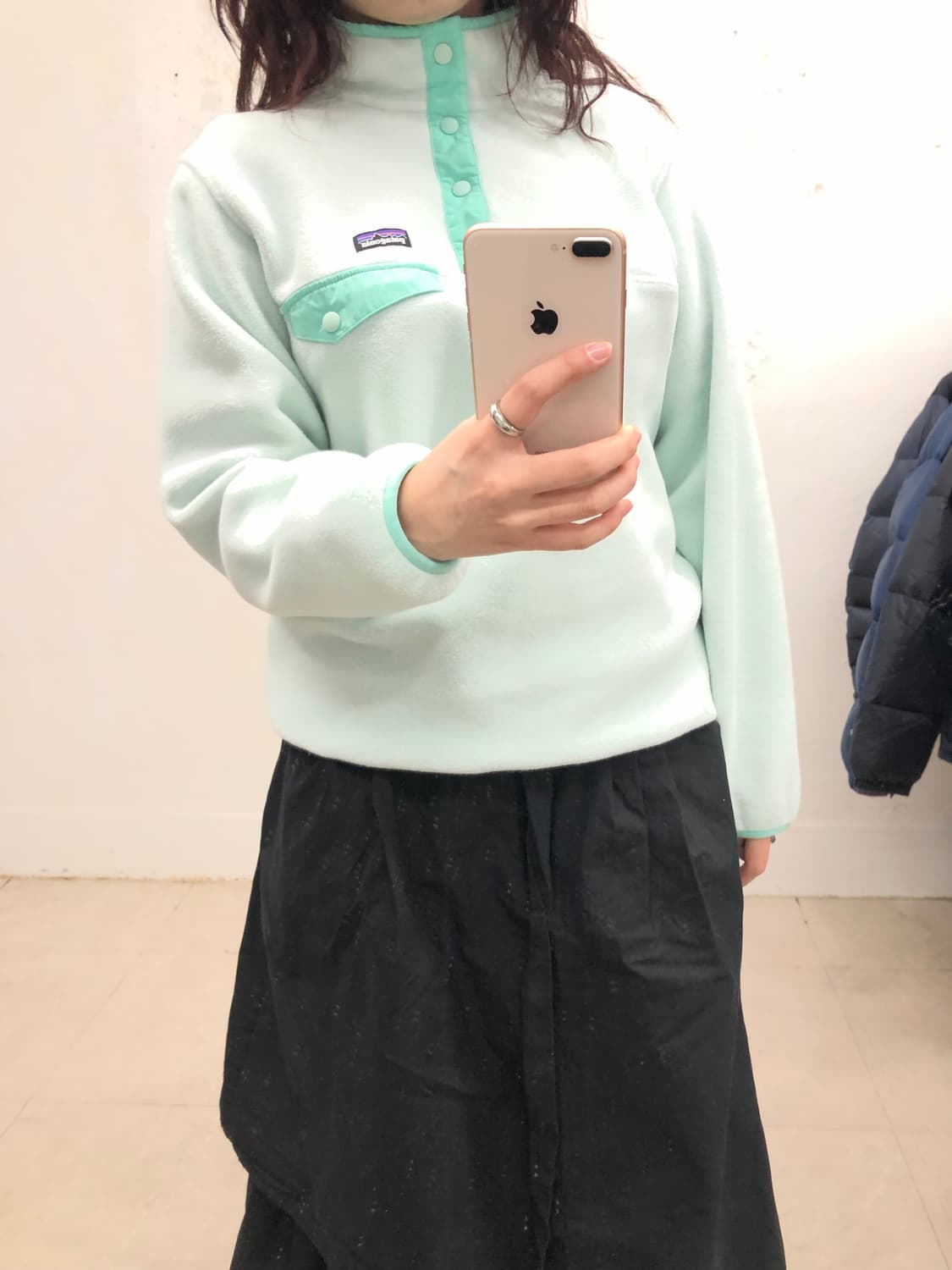 파타고니아 메로나 신칠라 플리스 스냅티  상품이미지2