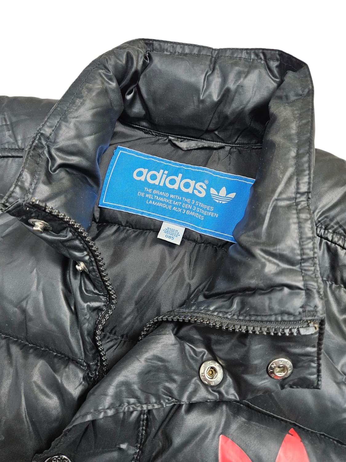 아디다스 유광 패딩조끼 블랙 상품이미지3