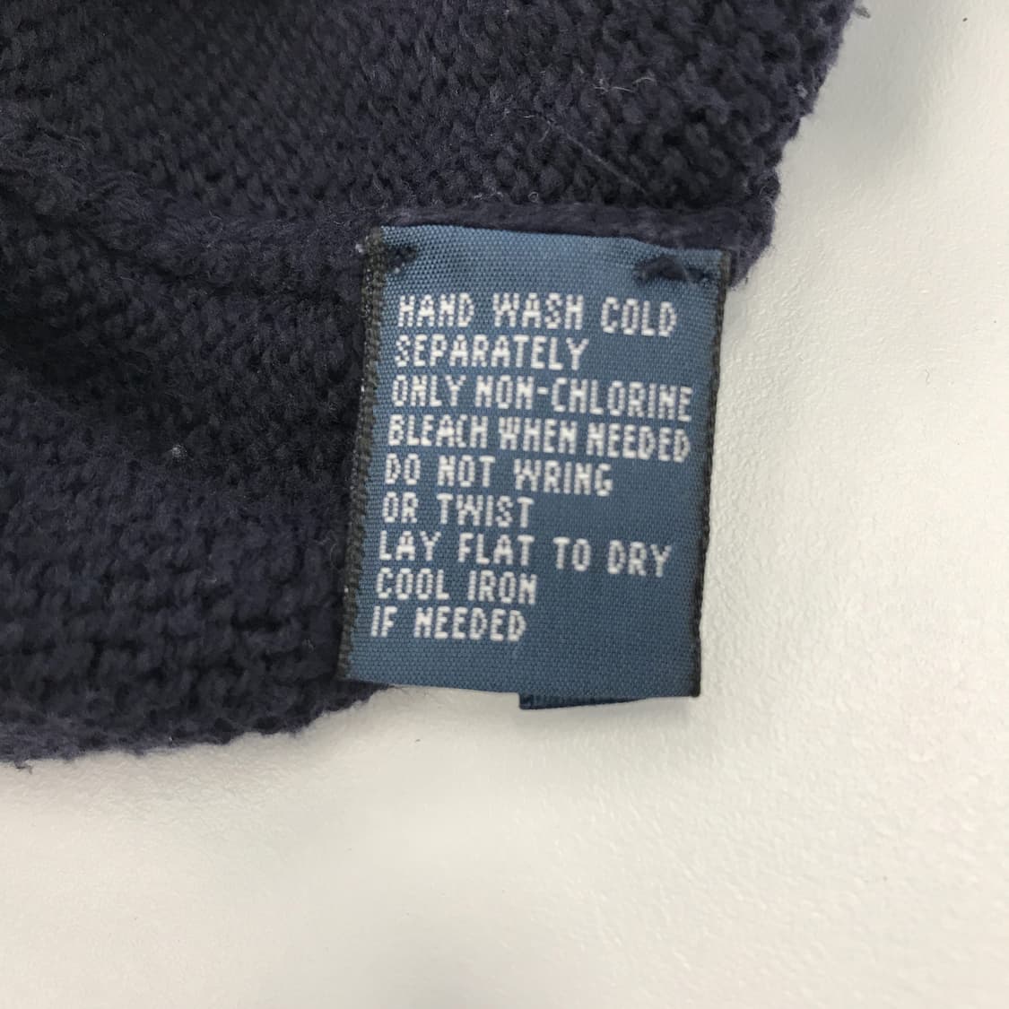 폴로 피마코튼 하프집업 니트 [M] 상품이미지6