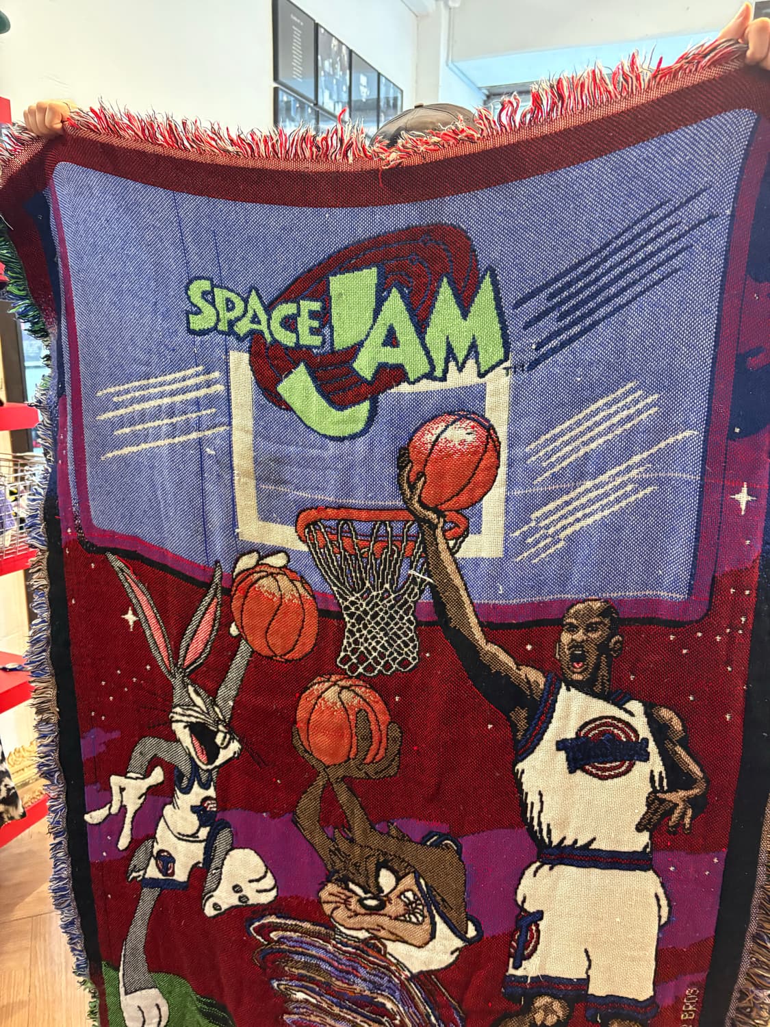 90s Space Jam 블랭킷 상품이미지1
