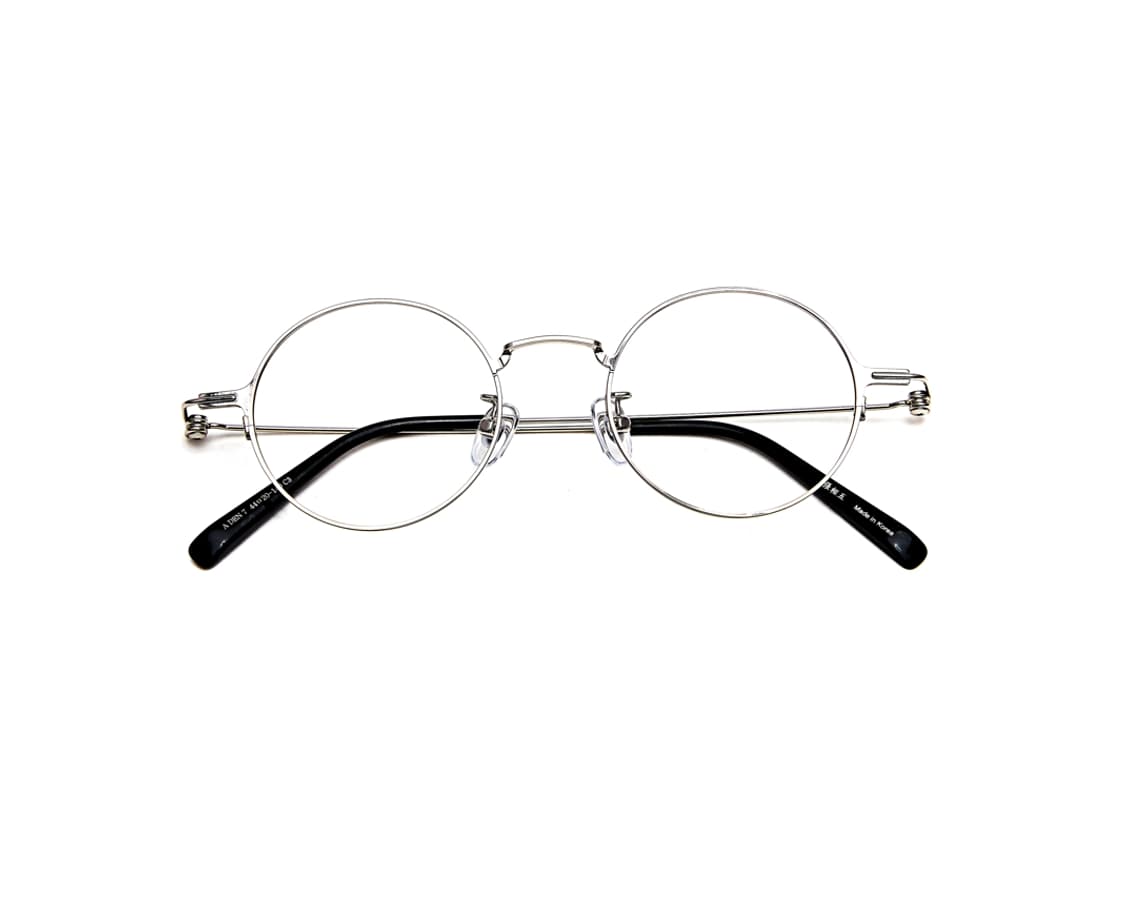 실버유광 44"사이즈의 원형안경
 상품이미지4