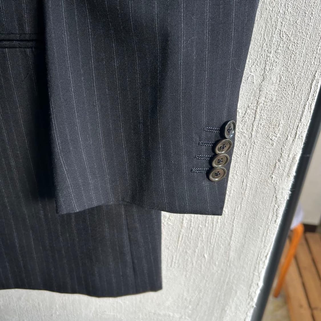 폭스 브라더스 X 쉽스 블랙 스트라이프 자켓 상품이미지6