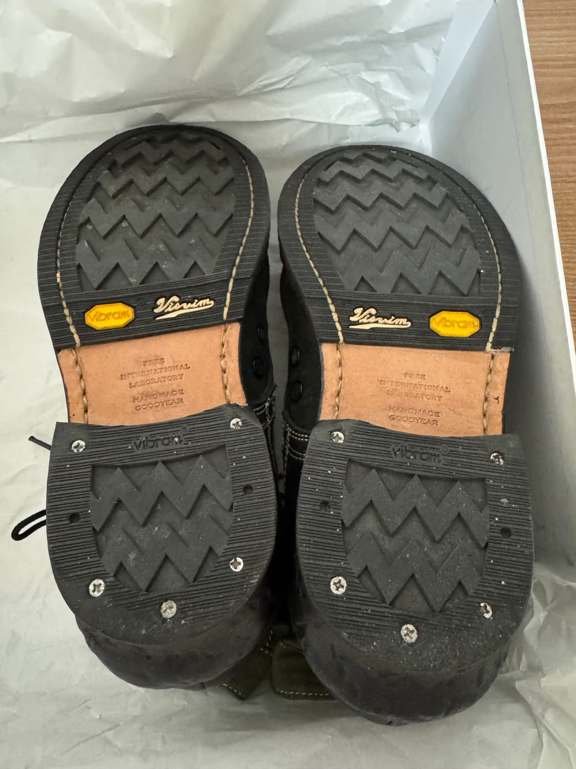 [9.5] visvim 7hole 73 folk olive 상품이미지4