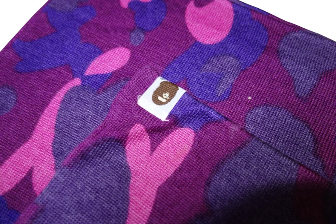 •베이프 카모 퍼플 스카프 상품이미지4