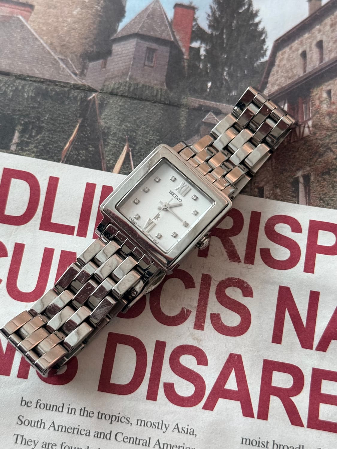 세이코 Seiko 쿼츠 lk 루키아 스퀘어 레이디스 상품이미지1