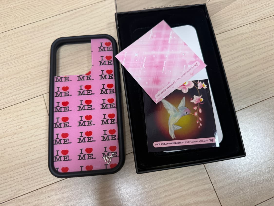 와일드플라워 아이 하트 미 아이폰 16 pro 케이스 (정품) 상품이미지1