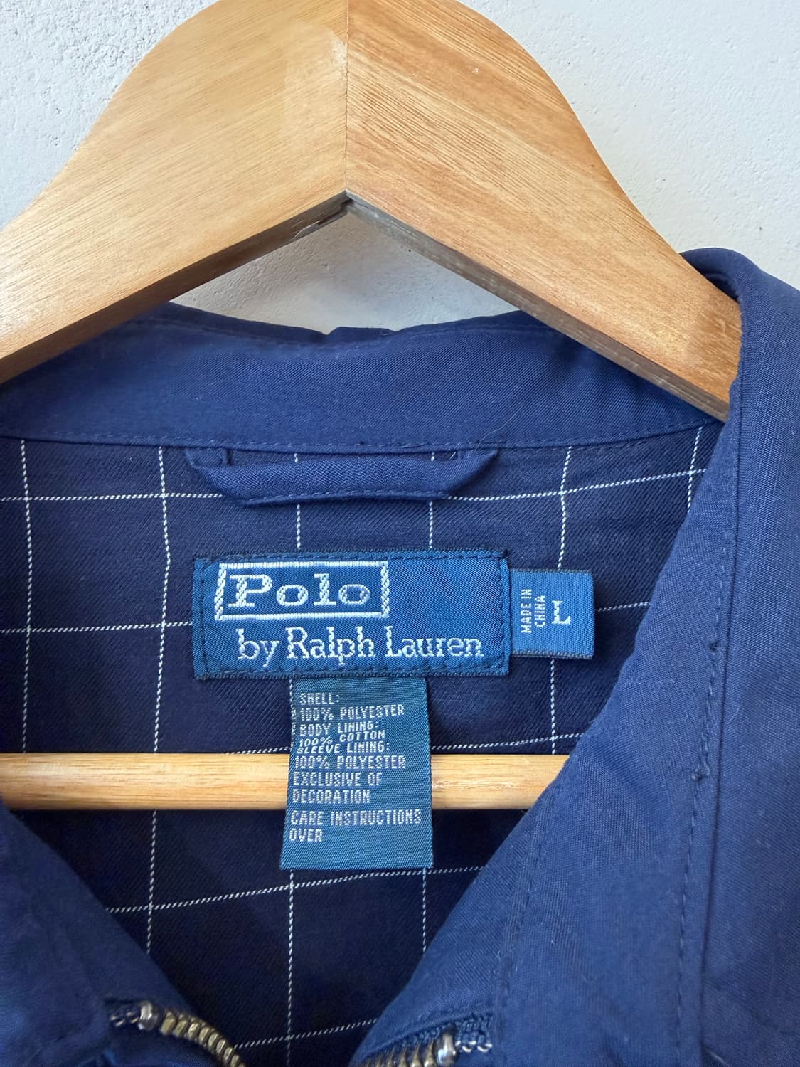 폴로 랄프로렌 네이비 스윙탑 자켓 L 상품이미지3