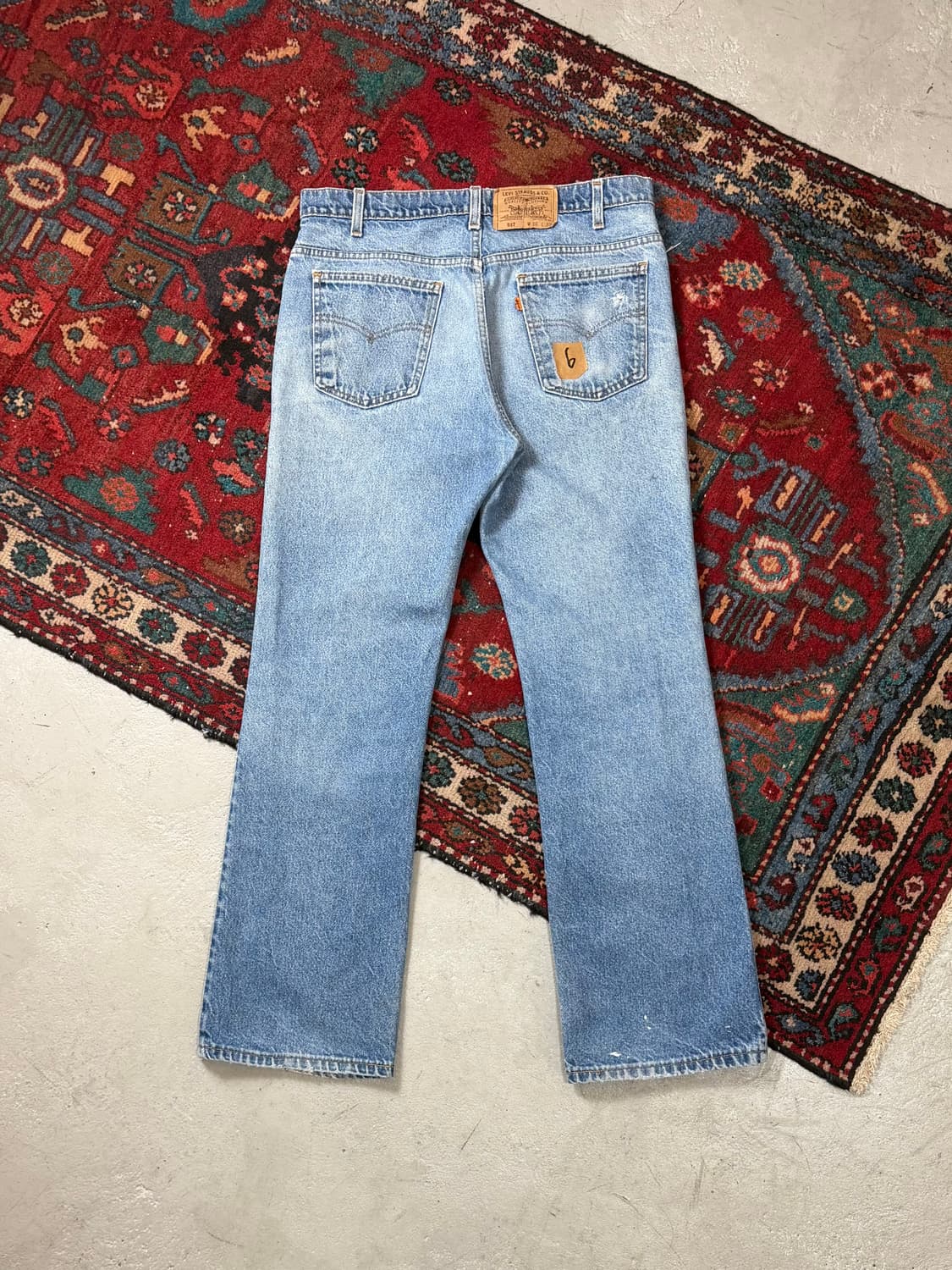 90's USA Made 빈티지 리바이스 517 오렌지탭 상품이미지3