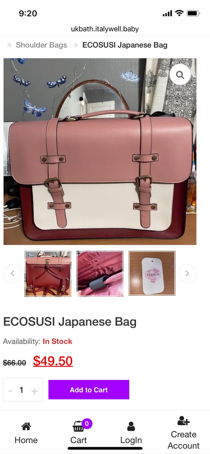 ECOOSUSI 일본 가방 상품이미지4