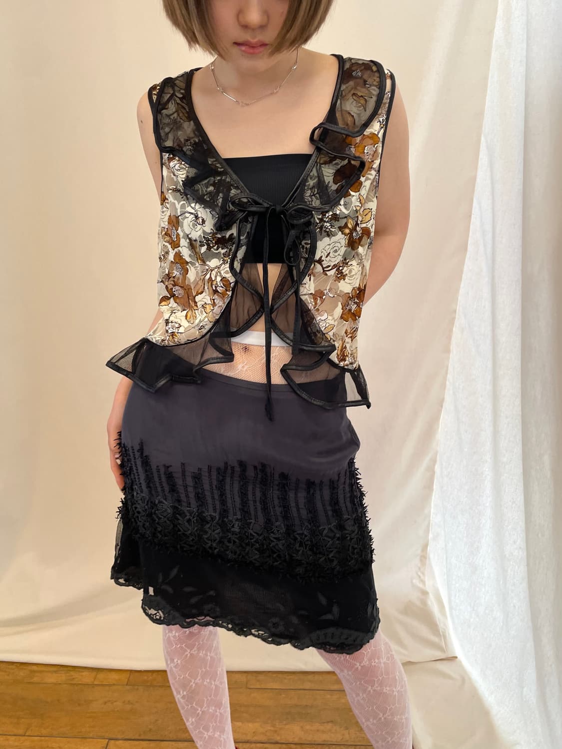 DIESEL fringe skirt 상품이미지2