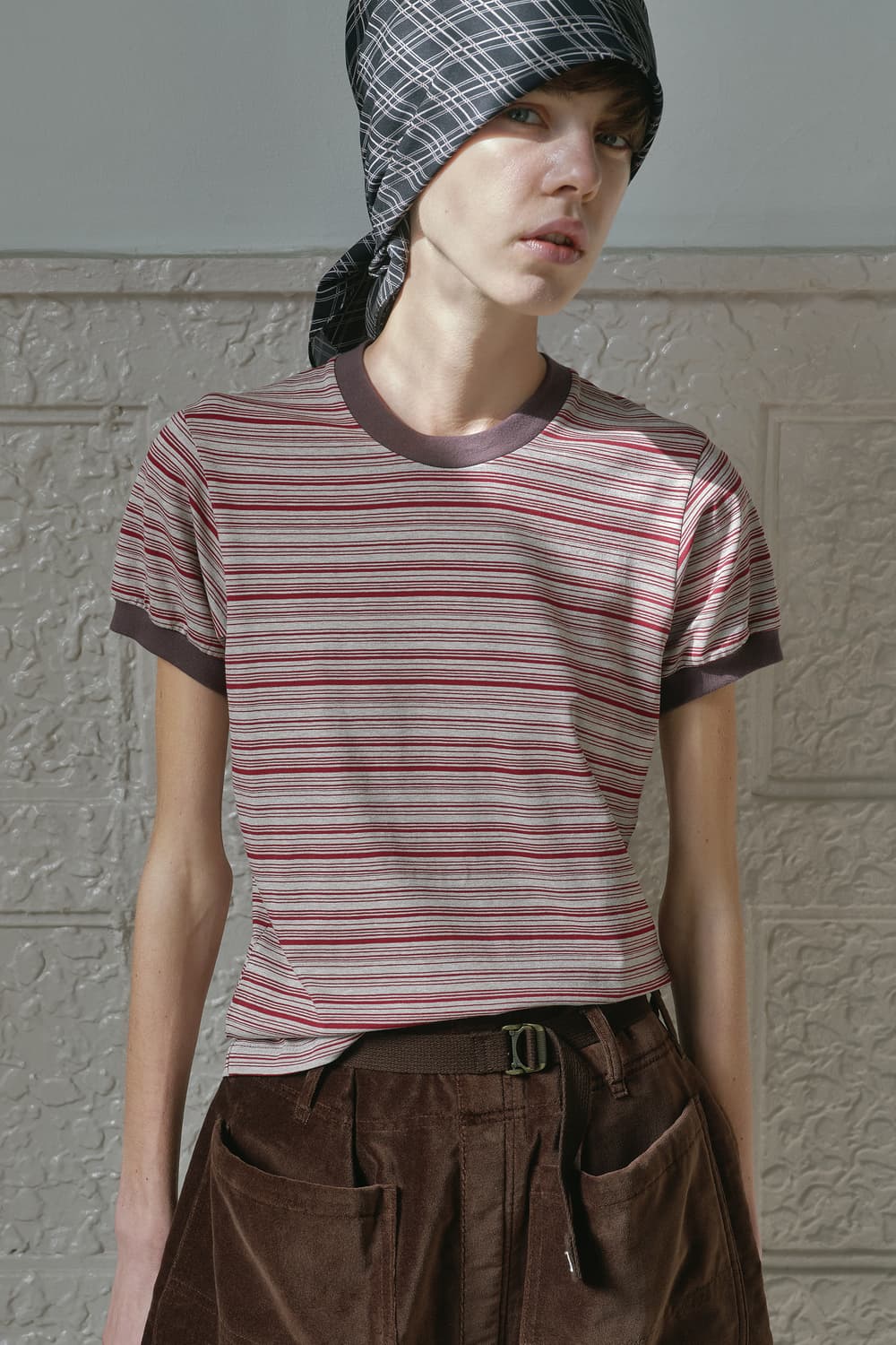 비아플레인 스트라이프 T 상품이미지1