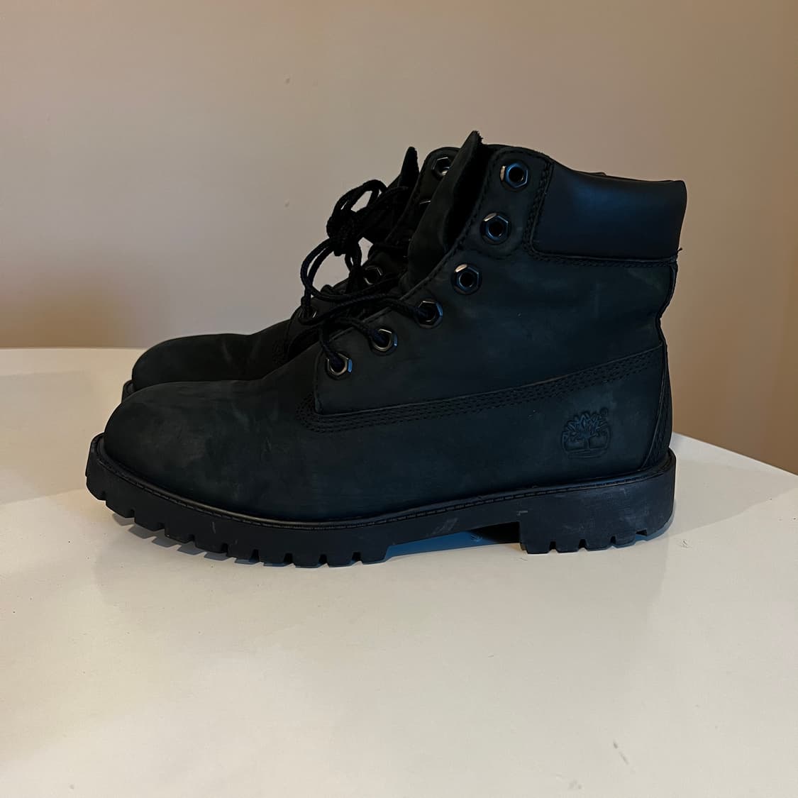 팀버랜드 6인치 프리미엄 워터프루프 블랙 부츠 상품이미지2