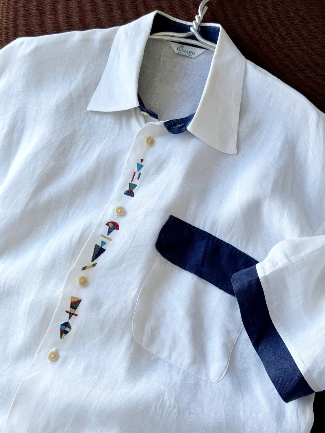 Natural rinen design half shirt 상품이미지8