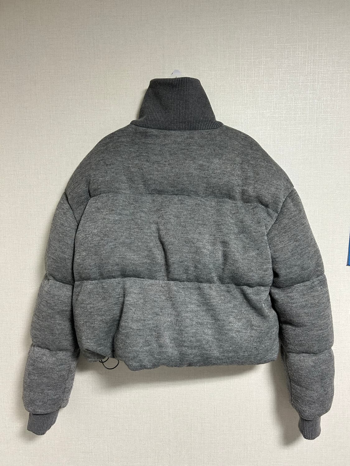 페일제이드 니트 푸퍼 자켓 패딩 그레이  상품이미지9