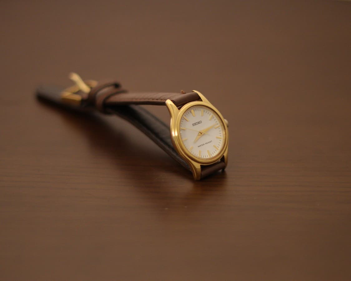 [Seiko] 세이코 빈티지 골드 시계 상품이미지1