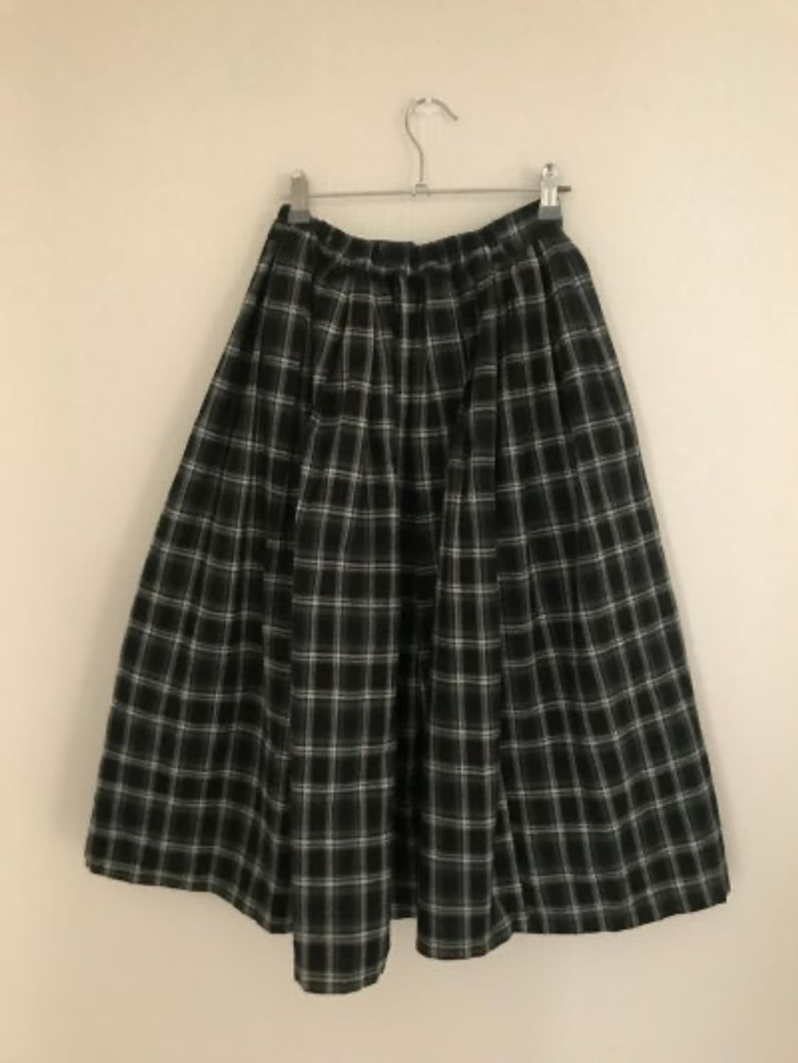 빈티지 체크 스커트 vintage check skirt 상품이미지4