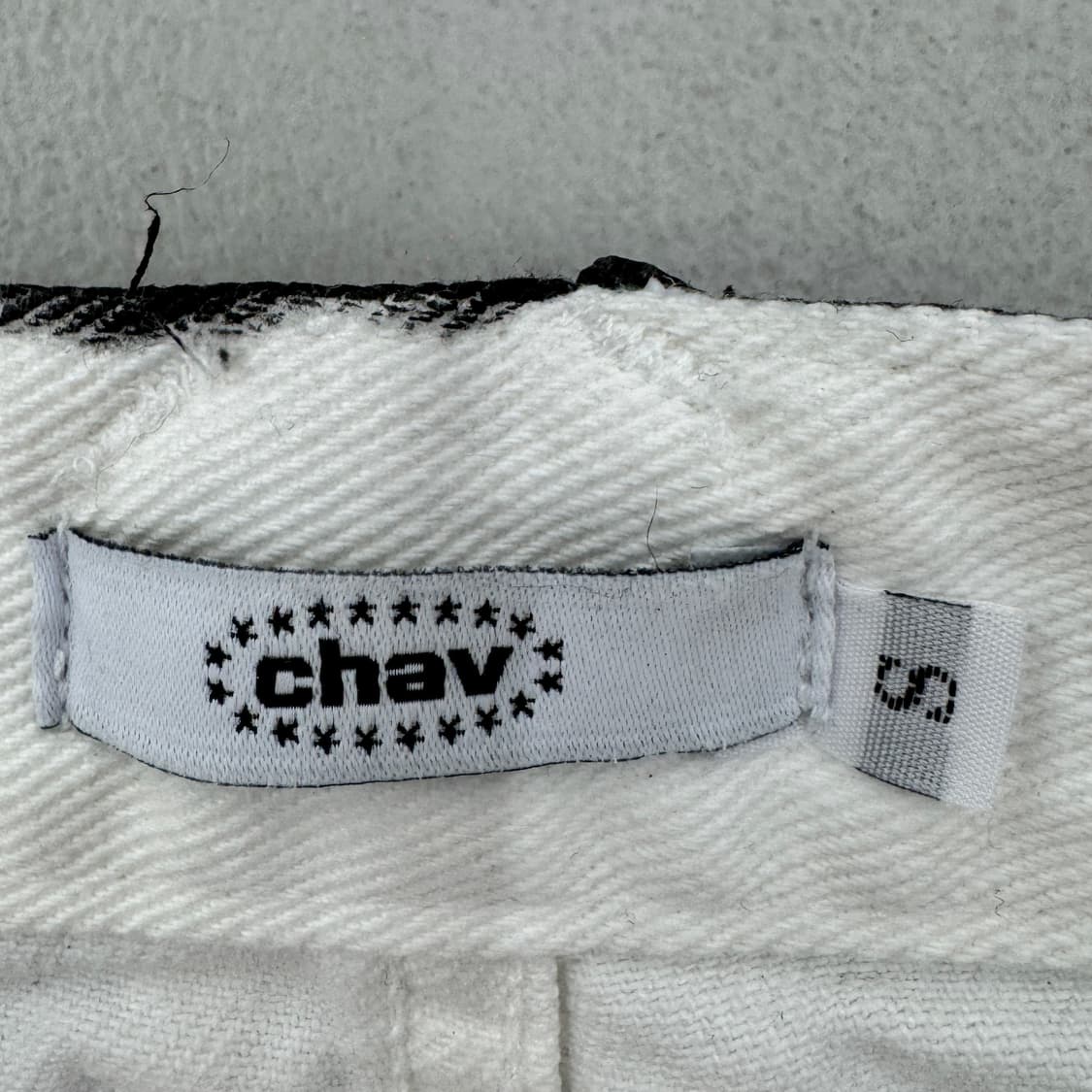 CHAV 커브드 와이드 실버 그레이 팬츠 상품이미지6