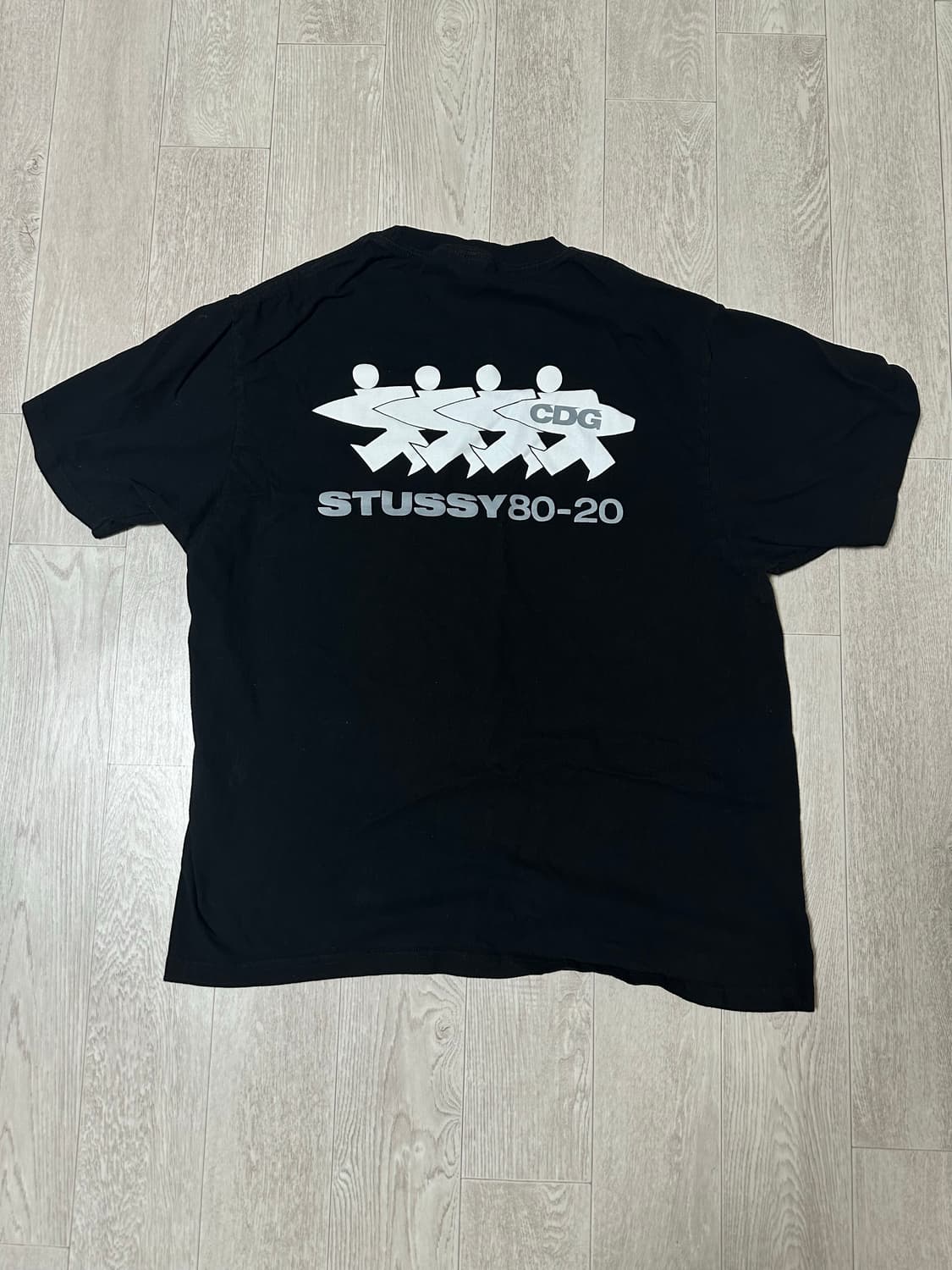 스투시 CDG 서퍼맨 반팔 티셔츠 상품이미지2