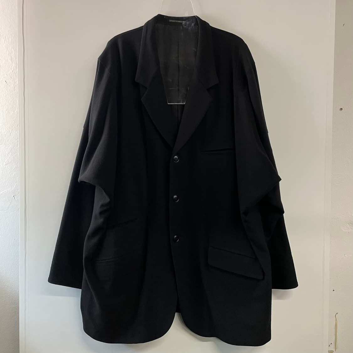 요지야마모토 푸르옴므 테일러드 롱 자켓 상품이미지2