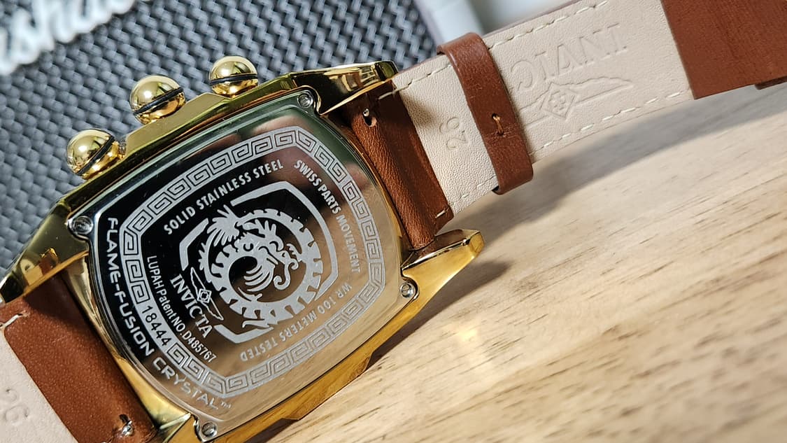 #인빅타 남성 그랜드 루파 스위스 ETA 크로노그래프 골드시계 급처 상품이미지10