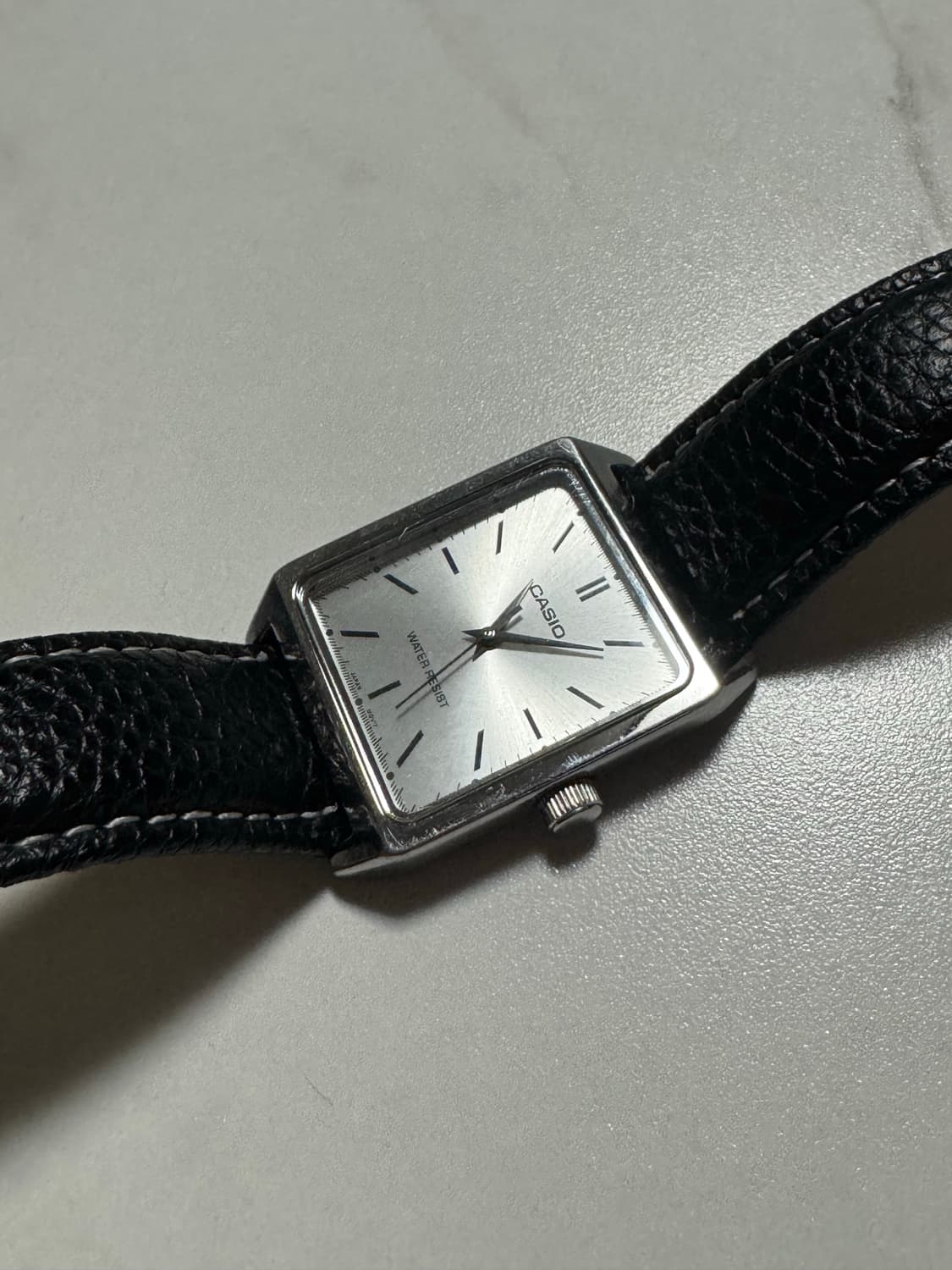 카시오 MTP-V007 흰판 블랙 상품이미지2