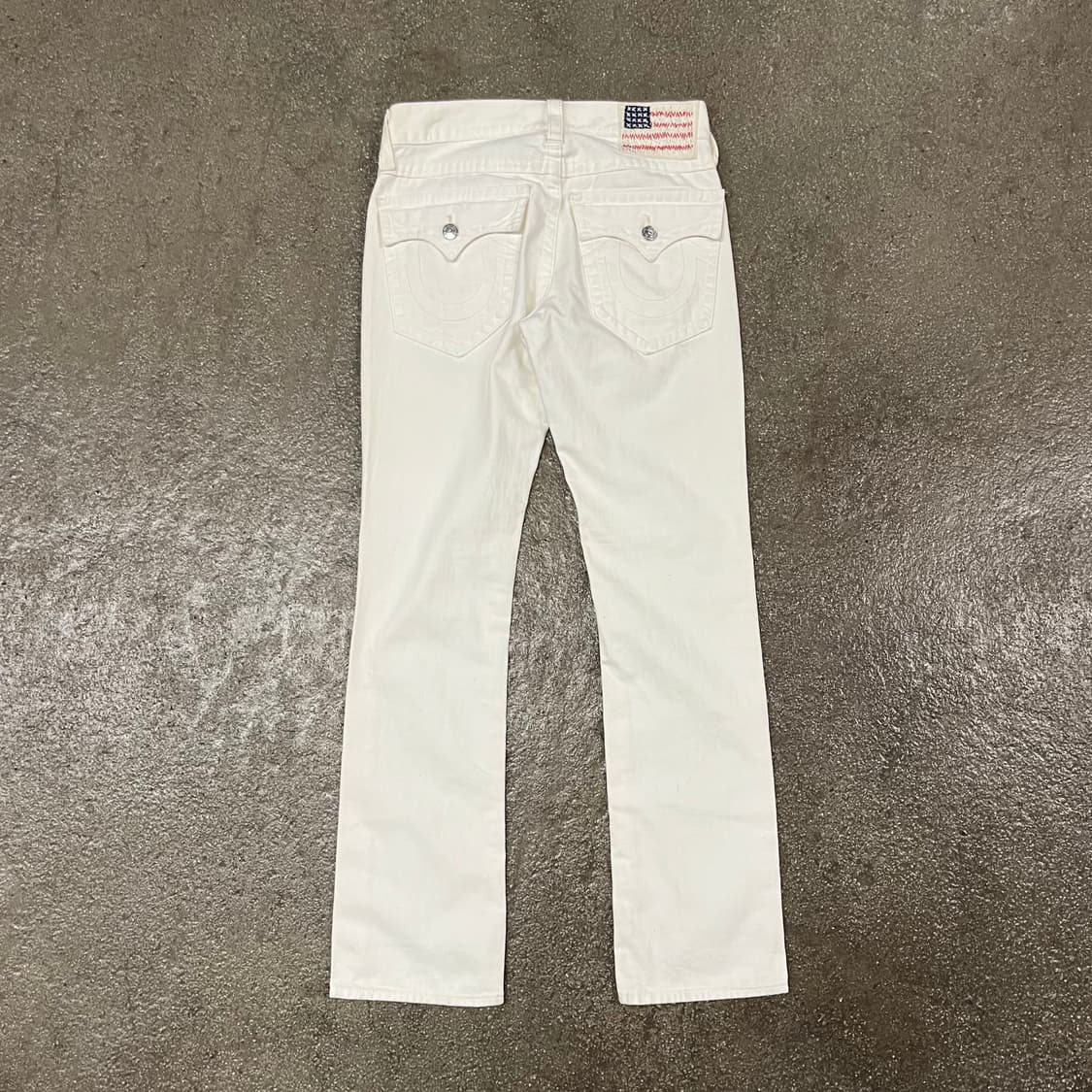 트루릴리젼 스트레이트핏 화이트진 (31“) 상품이미지1