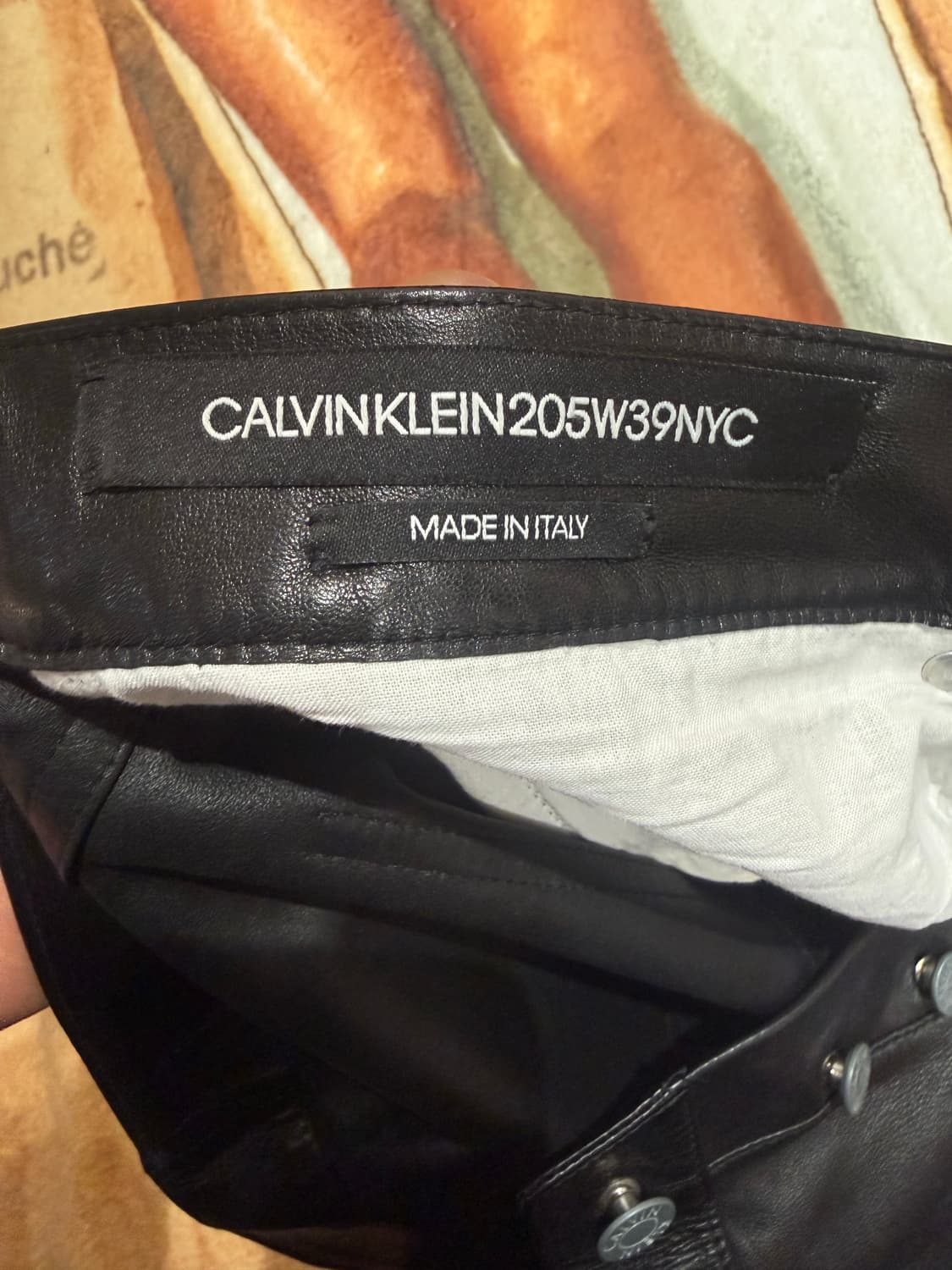 205w49nyc 양가죽 레더 팬츠  상품이미지5