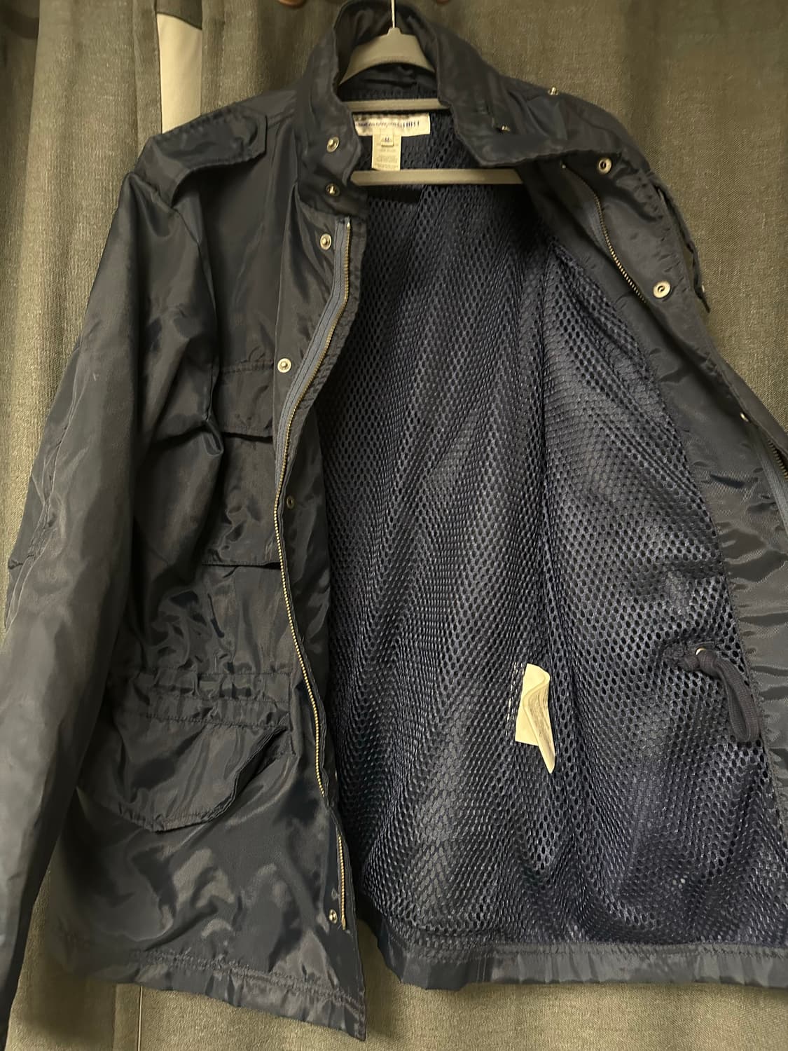 comme des grcons nylon m65 jacket M 상품이미지5