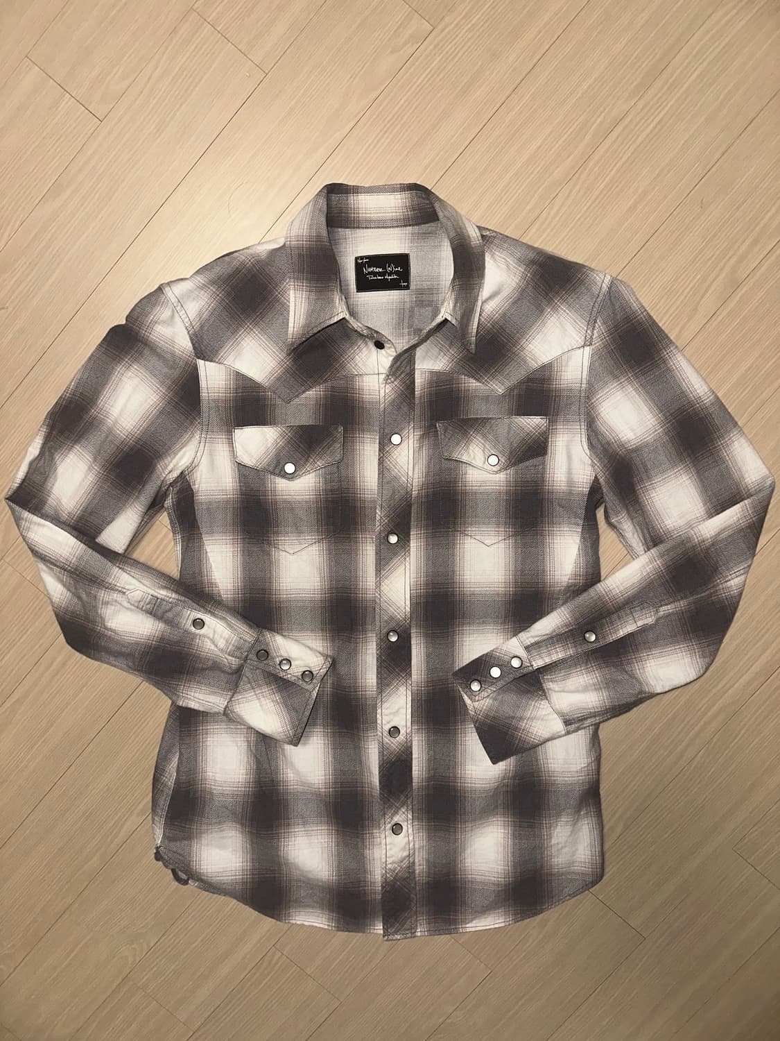 Number (N)ine 07AW western shirts. 상품이미지1