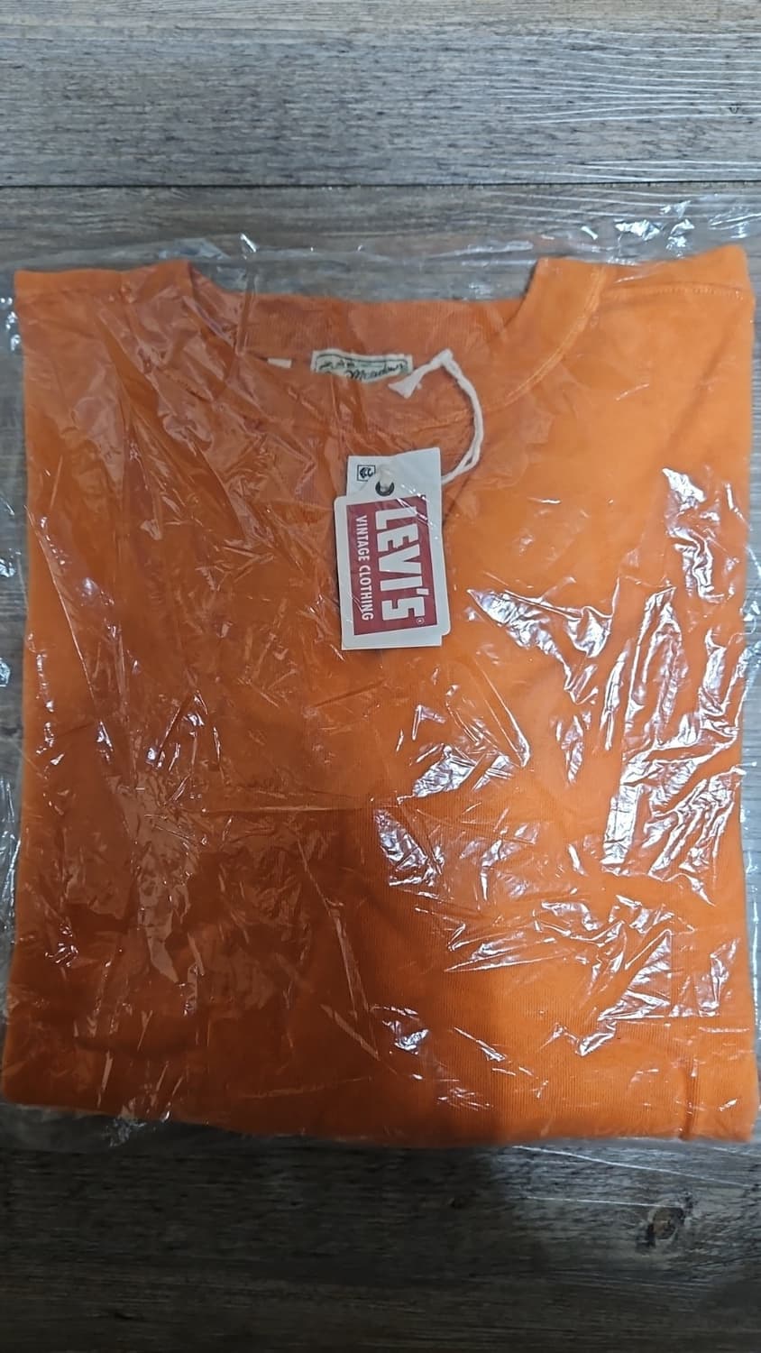 리바이스 LVC 1940's 베이 메도우 러셋 오렌지 M 상품이미지3